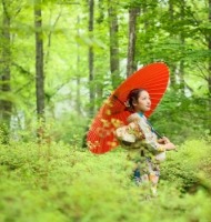成人記念写真