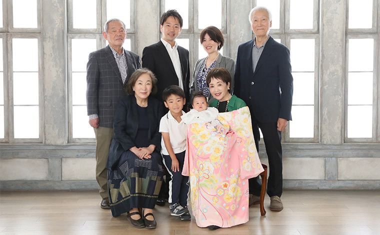 家族の服装
