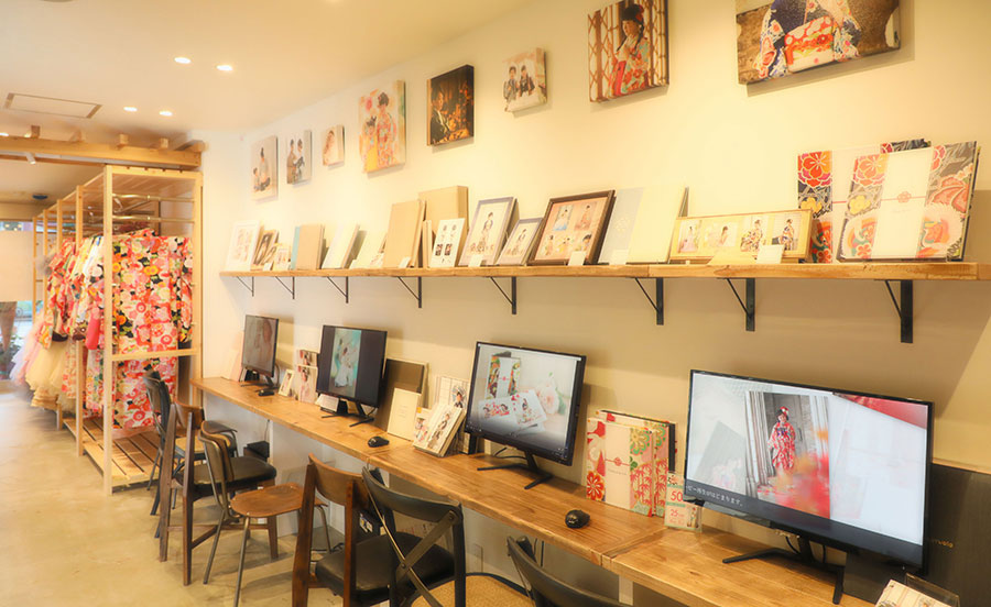 らかんスタジオ仙台泉中央店の内観