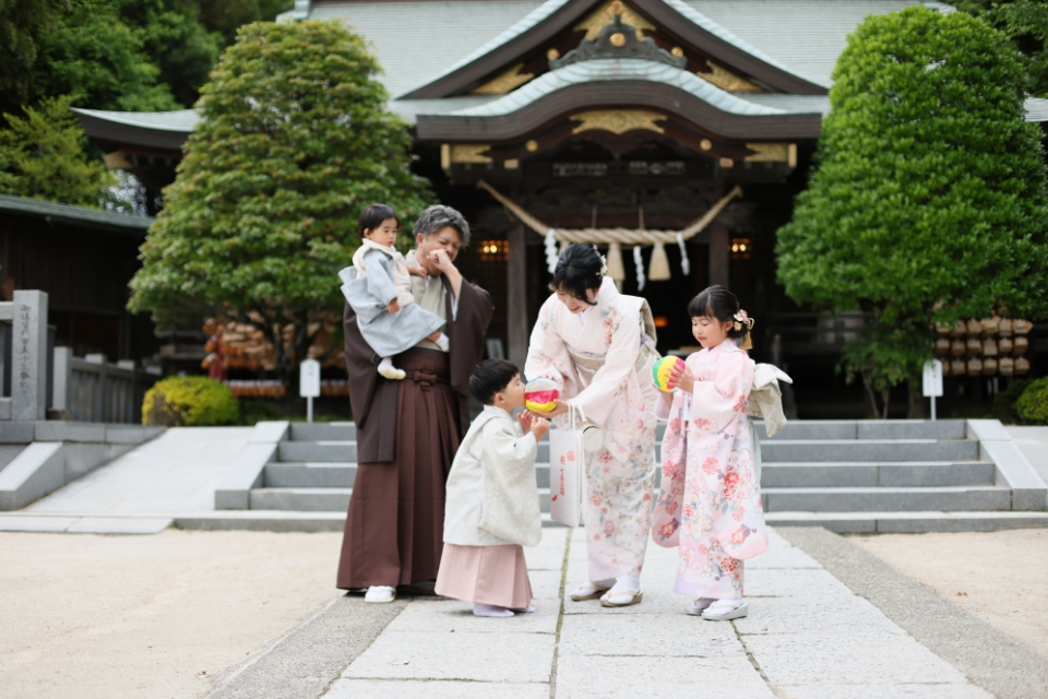 春日部八幡神社でのロケ撮影
